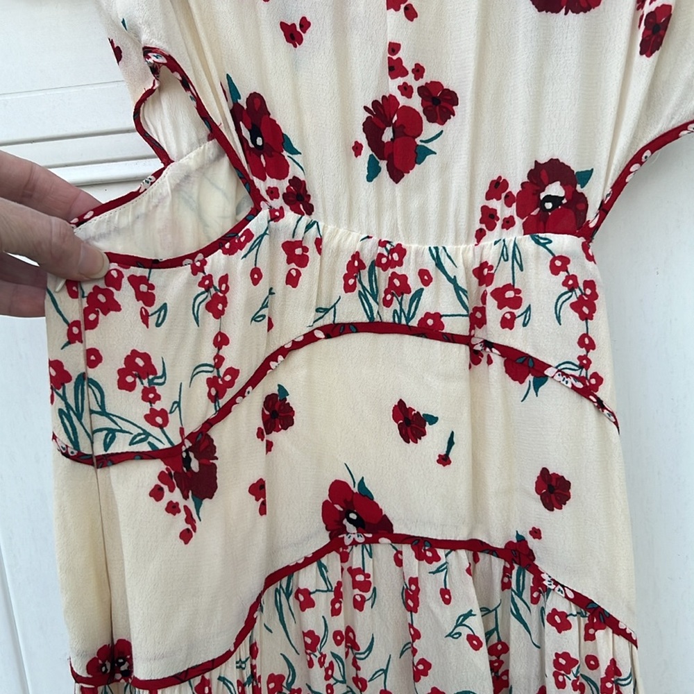 BA&SH Blush Ecru Lady Dress - Picture 7 of 11